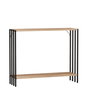 Hanah Home Aparador Verona Negro y Pino Atlántico - 90x74x26 cm